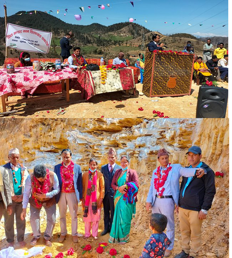 बैतडीको सुर्नयामा शीत भण्डार भवन निर्माण कार्य शुरु